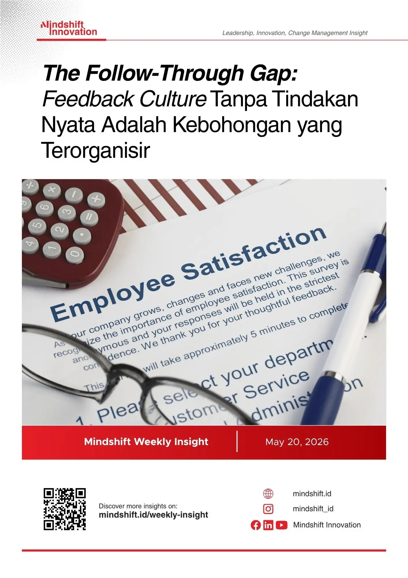 The Follow-Through Gap Feedback Culture Tanpa Tindakan Nyata Adalah Kebohongan yang Terorganisir